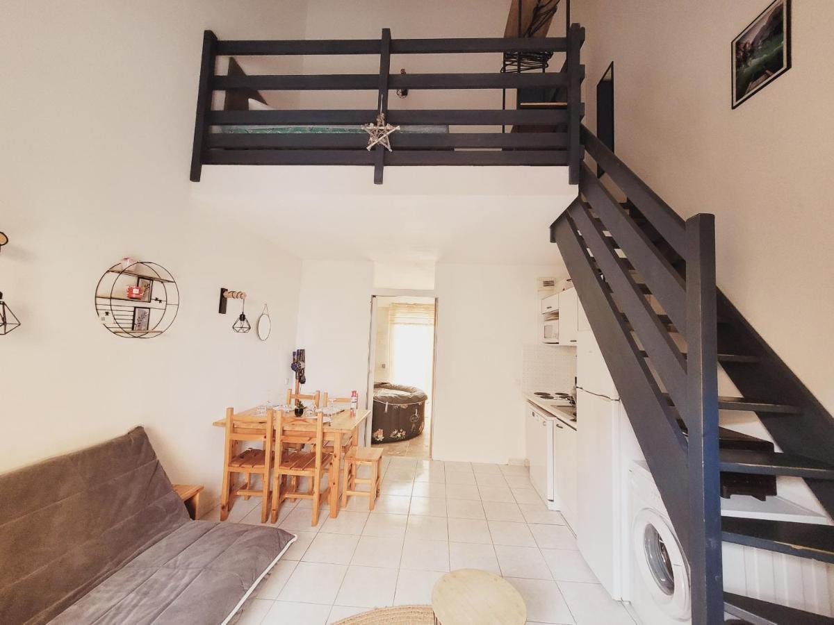 Villa 6 Couchages Spa Privatif, Acces Direct Mer, Piscine Le Barcarès Buitenkant foto