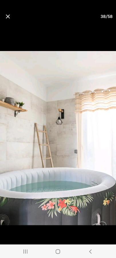 Villa 6 Couchages Spa Privatif, Acces Direct Mer, Piscine Le Barcarès Buitenkant foto